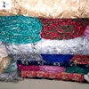 Beautifical Flower embroidery lace fabric stocklots in Dubai