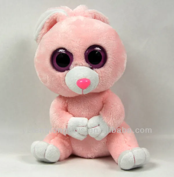 pink stuffed rabbit