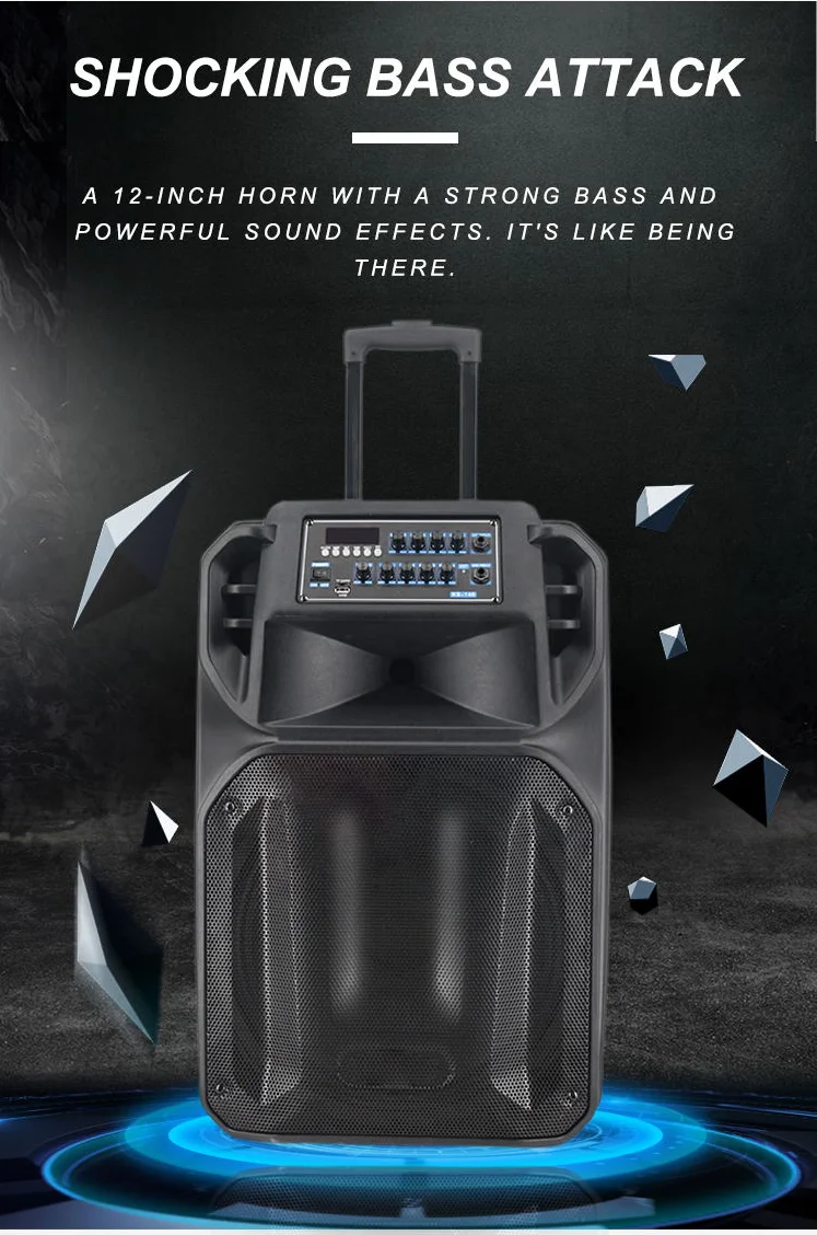 high quality active subwoofer speaker portable pa speaker - ANKUX.COM