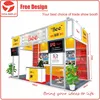Yota offer Bee customized 10x20 China tradeshow displays