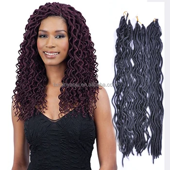 Speociau Faux Locs Soft Dreadlocks Braids Weave 18 Inch 24 Roots