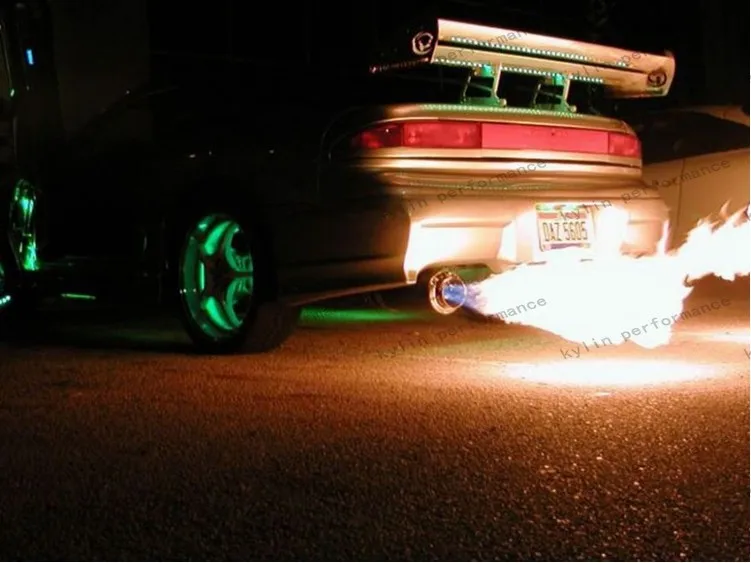Ryanstar Racing High Quality Universal Auto Aluminuim Exhaust Flame