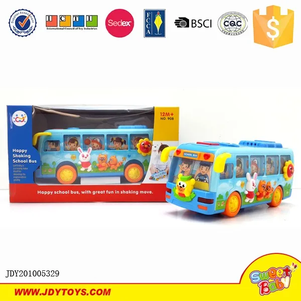 rainbow bus toy