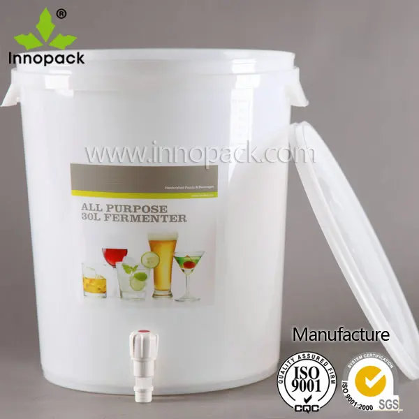 30l Food Grade Plastic Drink Buckets With Tap For Sale Buy Plastic