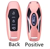 xinyangxin For Ford Mondeo Edge Aluminum Alloy Car Key Shell Skin Auto Key Protector Bag Case Cover Shockproof Organizer
