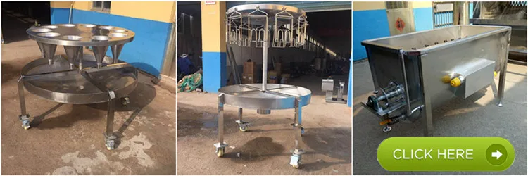 Chicken harvesting machine for poultry slaughtering line equipment