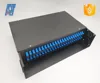 48 core fiber optic patch panel rack mount ODF terminal box add adapter and pigtail