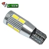 Hottest and Super LED car interior light of T10 10smd 5630 canbus error free led for car