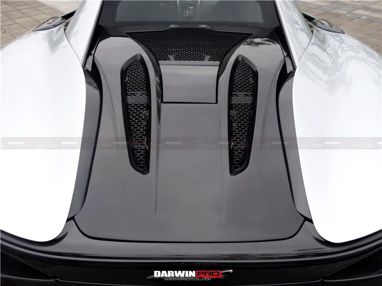 OEM Style Carbon Fiber Back Engine Cover For McLaren 570S, View McLaren ...