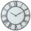 30inch Roman Numbers Vintage Retro Classical Handicraft Metal Frame Wood Clock