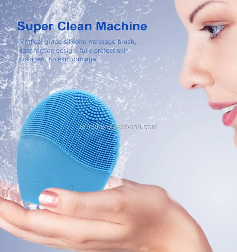 sonic facial cleanser silicone