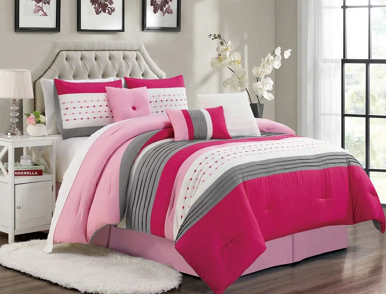 Cheap Pink Queen Comforter Set, find Pink Queen Comforter Set deals on