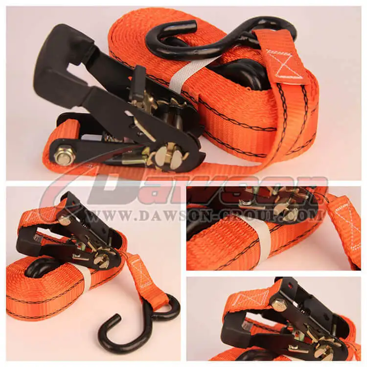 Polyester Ratchet Tie Down Lashing Strap 