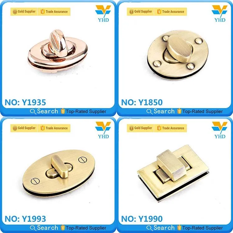 personalized gold bags hardware and backpack hardware