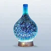 100ml aromatherapy aroma diffuser essential oil diffuser with 3d glass fireworks