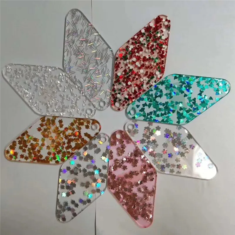 Feuille acrylique Glitter