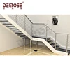 prefab metal stair railing/steel railing design pictures