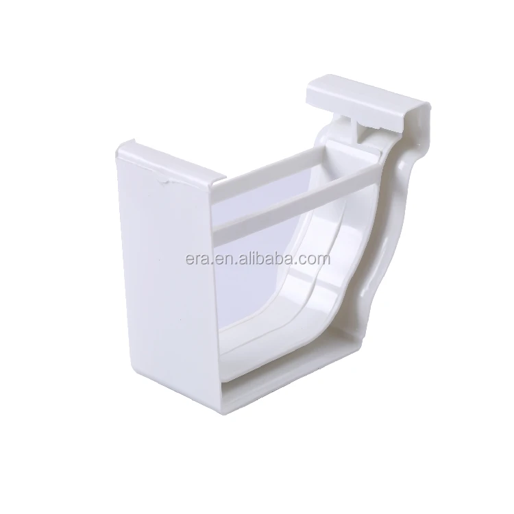 Era Pvc Square Rain Gutter Fitting Coupling,5.2inch,Plastic Rain Gutter
