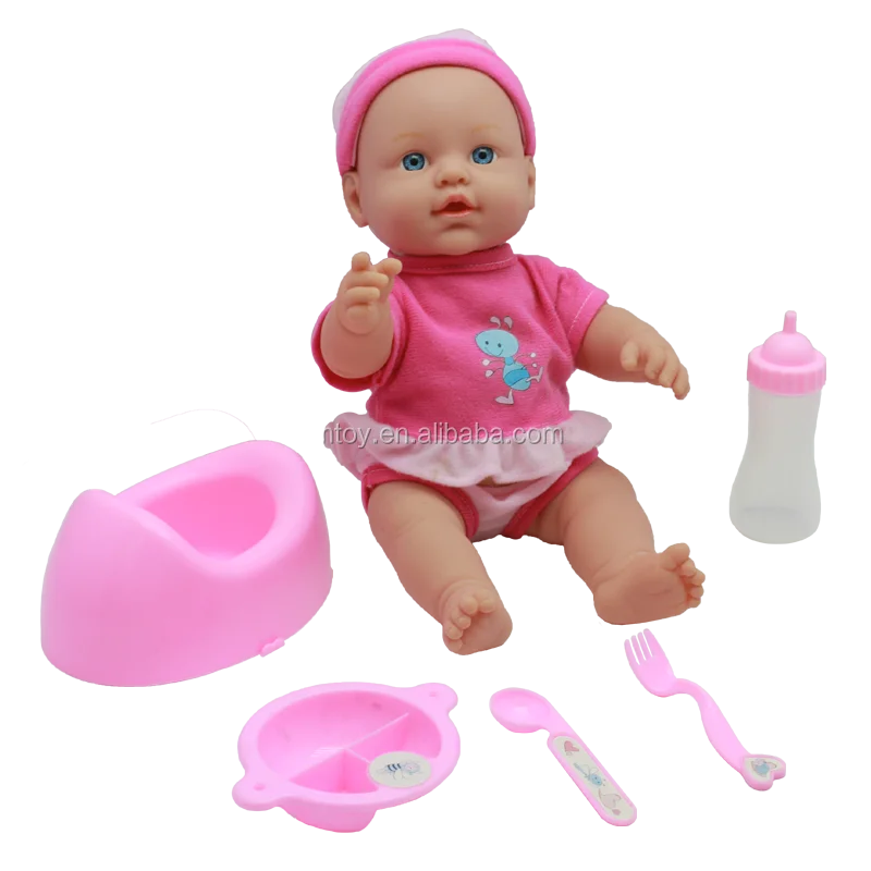 30cm Alive Baby Doll With Eat And Pee Pee Accessory - Buy Alive Baby ...