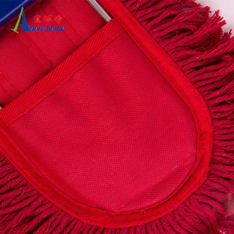 High Quality Red Woolen Yarn Airport Acrylic Dust Mop Buy Red Airport