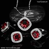 Gorgeous Squire AAA Cubic Zirconia Party Anniversary wedding invitation jewelry Set