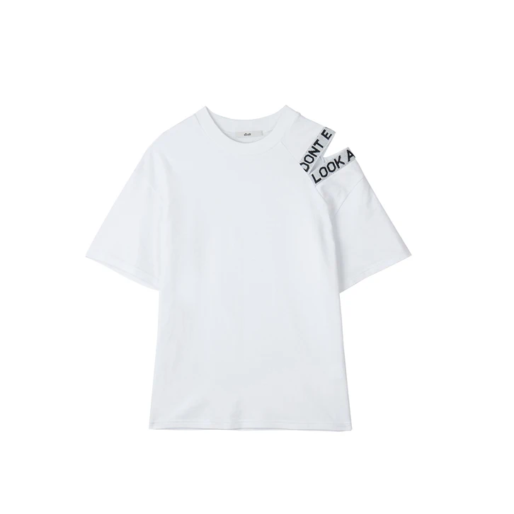 2017 Summer New Design Cotton-jersey Tshirt White Tshirt Women Tshirt ...