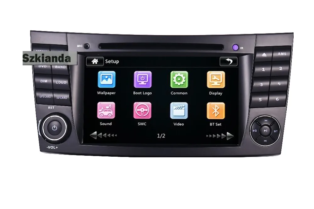 7 "hd Auto Multimedia Player Für Mercedes Benz E Klasse