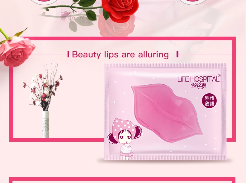 OEM/ODM BIOAQUA Collagen nourishing lip mask for skin care Fading lip lines moisturizing hydrating firming mask