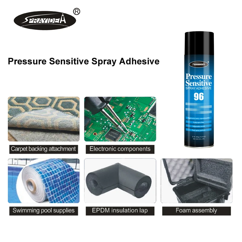 Aerosol Spray Pressure Sensitive Adhesive Glue For EPS Foam, View
