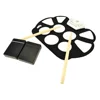Wholesale mini usb portable foldable electronic drums silicone portable roll up drum