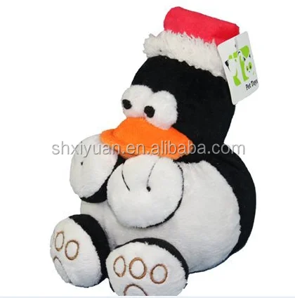 christmas plush penguin