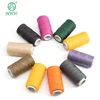 Guangzhou Factory Supplier Available Multicolor Leather Product Use 1m Polyester Flat Braided Waxed Sewing Thread