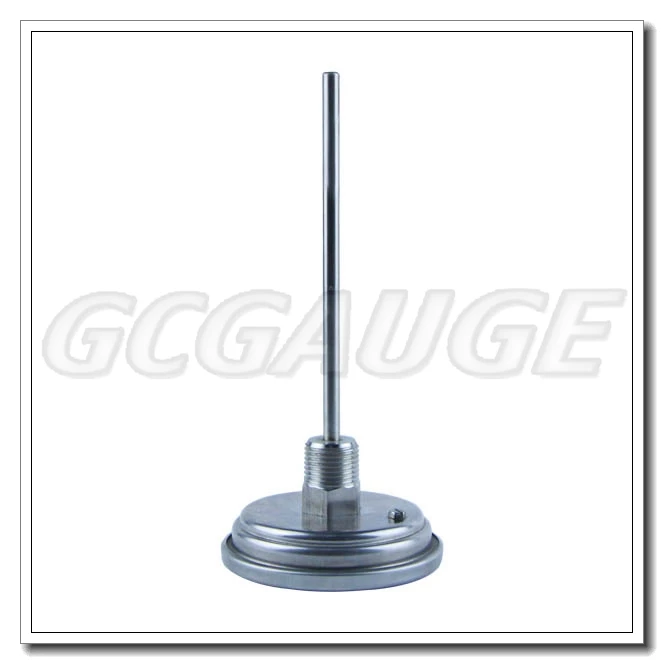 High Quality All Stainless Steel Back Connection Thermometer For