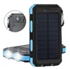 New products on china market waterproof 8000 solar power bank flashlight