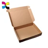 Factory directly sale custom logo service brown kraft corrugated paper box packaging