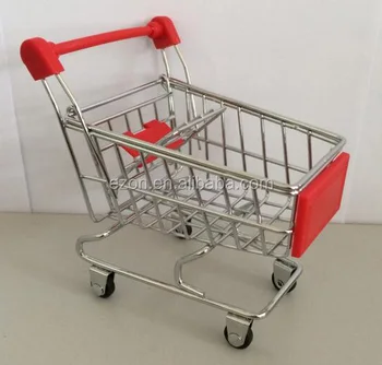 metal grocery cart toy