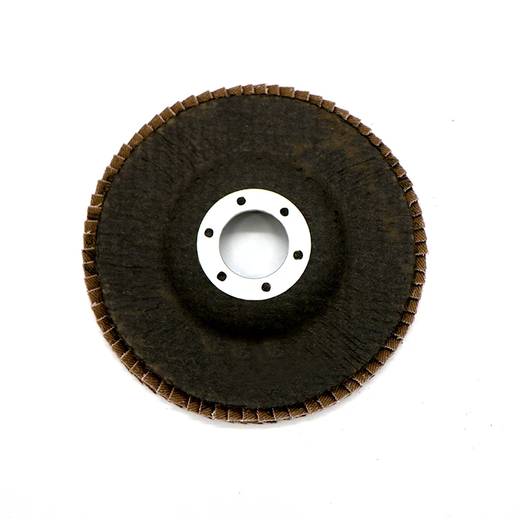 Tear-Resistant Backing 5/125mm G60 Abrasive Sanding Flap Disc 