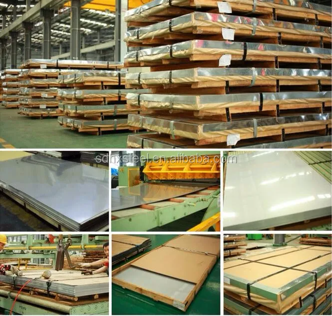 4.5mm 6.5mm 7.5mm 8.5mm 12mm Thick 304 2x1250*6000mm Ss Stainless Steel Plate for Sale