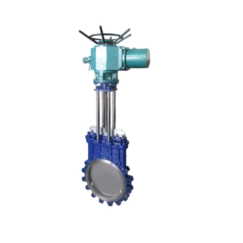 6 Inch Electric Actuator Stainless Steel Knife Gate Valve With Best