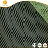 Mint green 100 polyester sherpa micro hole hexagonal fabric