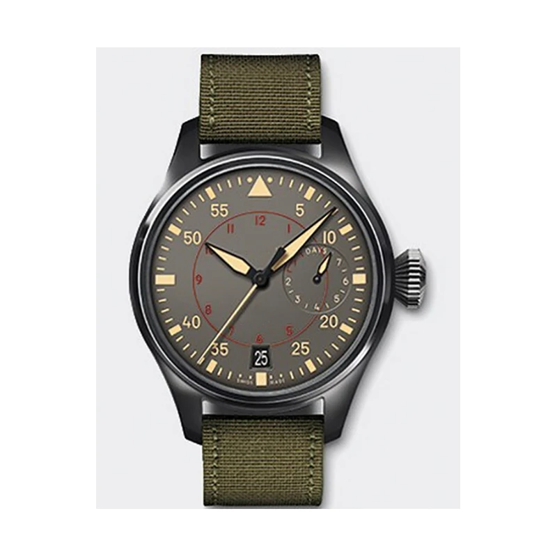 New Arrival Military outdoor Pilot Fabric Band Watch with Super luminous and special canvas band wristwatch