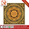 Golden Porcelain Polished Decorative Carpet Tiles In 60*60cm
