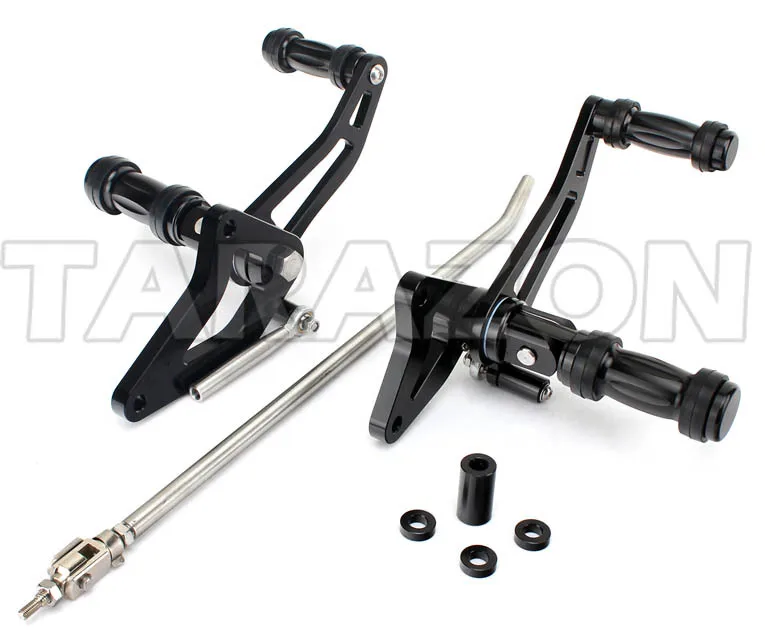 Mapam Aluminum Forward Controls For Kawasaki Vulcan 900 (VN900) – Classic Custom Fit 2006-2022 – Made In Italy