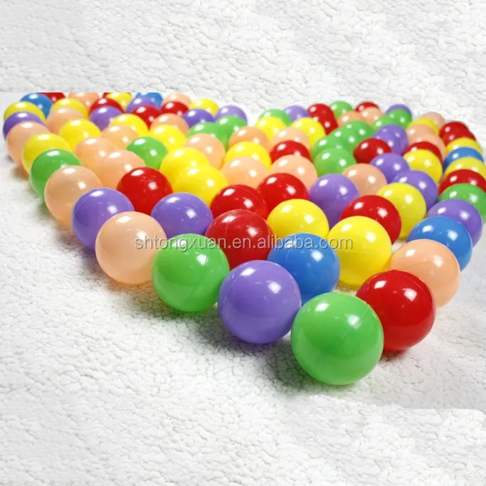 Colorful Plastic Eco-friendly Pe Ball Pit Play Balls - Buy Kids Play ...