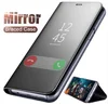 Clear View Mirror Smart Phone Case For Samsung Galaxy S8 S7 J7 J5 J3 A8 A7 A5 A3 Flip Stand Cover For Samsung S9 S8 Plus Note 8