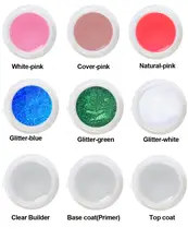 6pcs VEN Concealer Builder Gel 16g Cover Pink Color Builder Gel 7 different colors