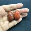 Wholesale natural carving red jasper stone massage egg crystal sold