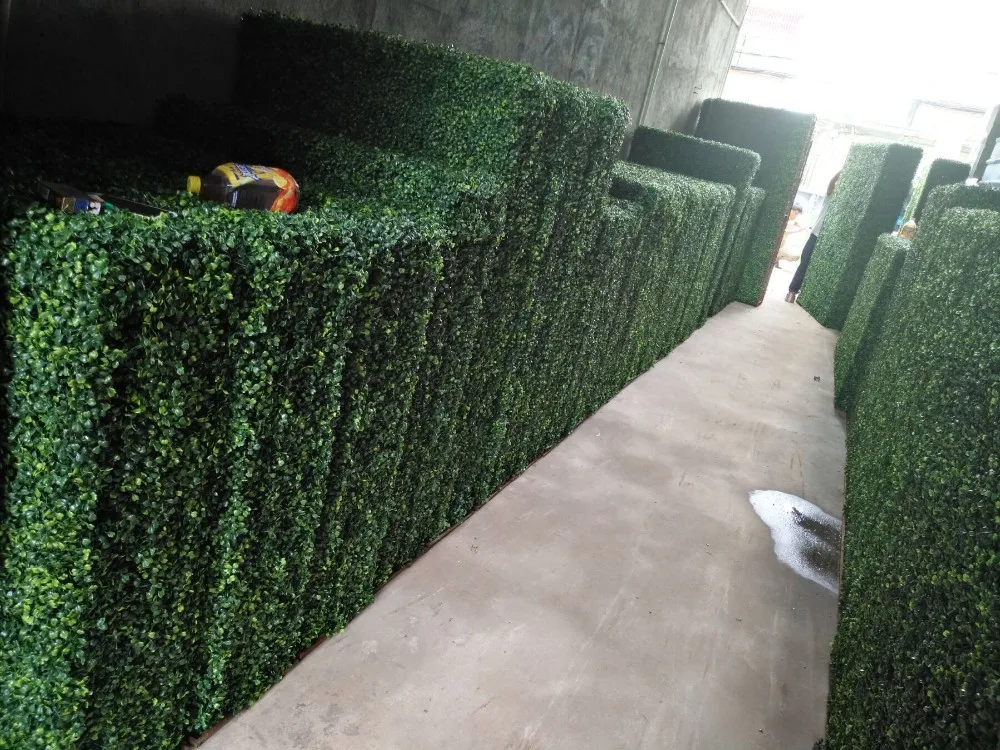 Artificial Boxwood Hedge,Preserved Boxwood Topiary,Artificial Boxwood