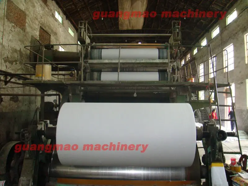 4 T/d Excellent Quality 1092mm Cup Paper Making Machine,Small Paper Making Machine Price Buy
