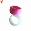 OEM design Par/silicone finger ring, fashion couples silicone rubber finger ring fashionable